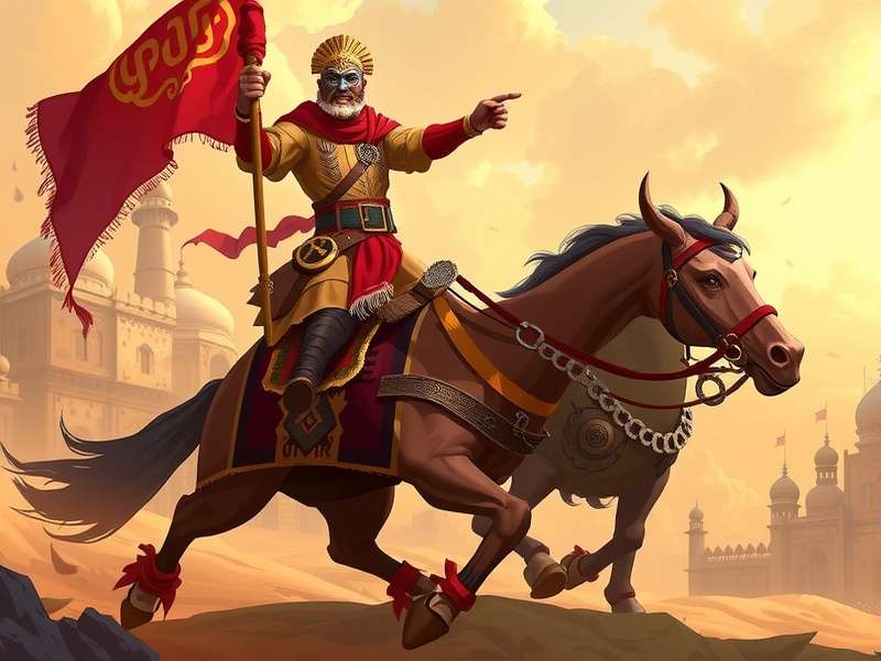 Bijapur Warlord Game Banner